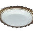 White/Gold Design - Baking Cup - 2-1/2 (Dia) x 1" (H)