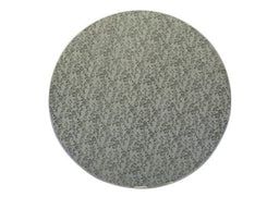 Rose Design Embossed Silver Foil - Round Cake Drum - 12" Round