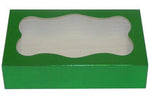 Green Foil - Cookie Box - 8-1/2 x 5-3/8 x 2" (1 lb)
