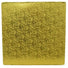 Rose Design Embossed Gold Foil - Square Cake Drum - 10" Square