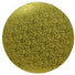 Rose Design Embossed Gold Foil - Round Cake Drum - 16" Round
