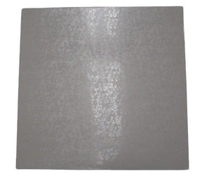 White Pet Coated - Square Cake Drum - 12" Square