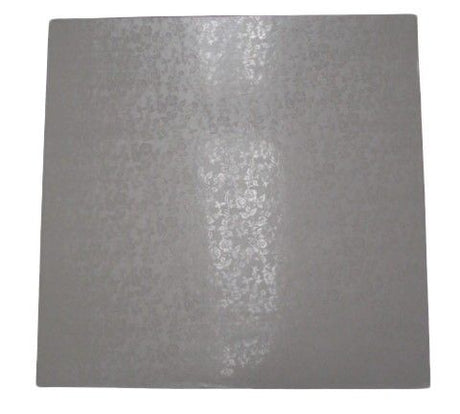 White Pet Coated - Square Cake Drum - 14" Square
