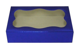 Blue Foil - Cookie Box - 8-1/2 x 5-3/8 x 2" (1 lb)
