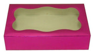 Cerise Foil - Cookie Box - 8-1/2 x 5-3/8 x 2" (1 lb)