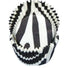 Zebra Stripe Black - Baking Cup - 2" (Dia) x 1-1/4" (H)