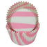 Zebra Stripe Pink - Baking Cup - 2" (Dia) x 1-1/4" (H)