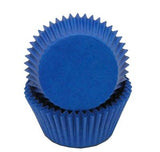 Blue - Baking Cup - 2" (Dia) x 1-1/4" (H)