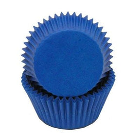 Blue - Baking Cup - 2" (Dia) x 1-1/4" (H)