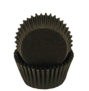 Black - Baking Cup - 1-3/8 (Dia) x 3/4" (H)