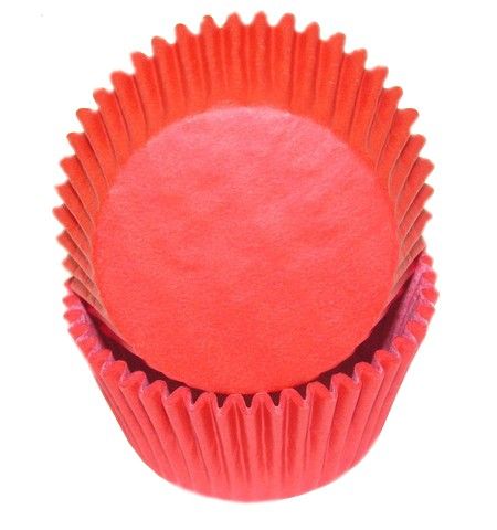 Red - Baking Cup - 2" (Dia) x 1-1/4" (H)