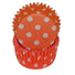 Polka Dot Orange - Baking Cup - 1-3/8 (Dia) x 3/4" (H)