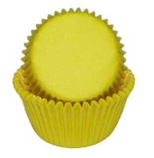 Yellow - Baking Cup - 2" (Dia) x 1-1/4" (H)