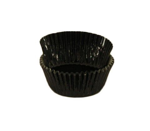 Black Foil - Baking Cup - 1-1/4 (Dia) x 3/4" (H)