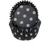 Polka Dot Black - Baking Cup - 1-3/8 (Dia) x 3/4" (H)