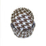 Houndstooth Brown - Baking Cup - 1-3/8 (Dia) x 3/4" (H)