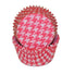 Houndstooth Red - Baking Cup - 2" (Dia) x 1-1/4" (H)