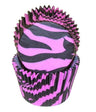 Zebra Black/Pink - Baking Cup - 2" (Dia) x 1-3/8" (H)