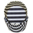 Black Stripe - Baking Cup - 2" (Dia) x 1-1/4" (H)