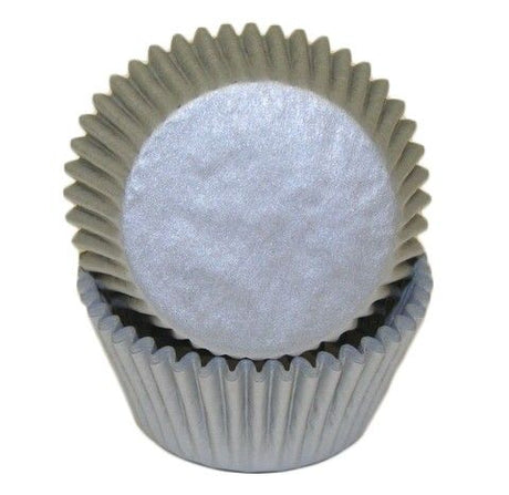 Silver - Baking Cup - 2" (Dia) x 1-1/4" (H)