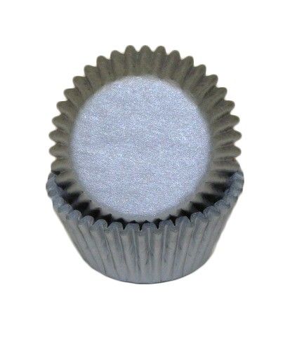 Silver - Baking Cup - 1-3/8 (Dia) x 3/4" (H)