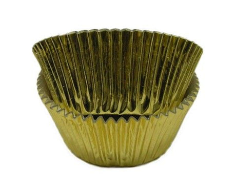 Gold Foil - Baking Cup - 2-1/2 (Dia) x 1-3/4" (H)