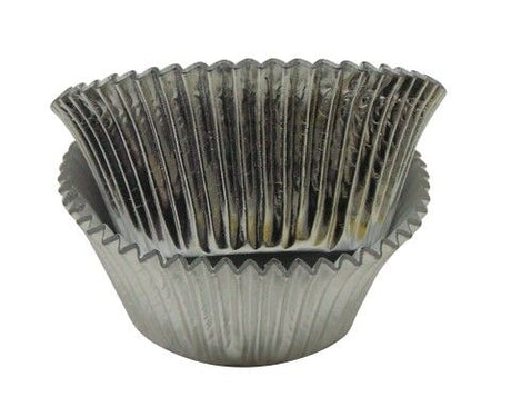 Silver Foil - Baking Cup - 2-1/2 (Dia) x 1-3/4" (H)