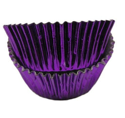 Purple Foil - Baking Cup - 1-1/4 (Dia) x 3/4" (H)