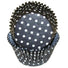 Polka Dot Black - Baking Cup - 2-1/2 (Dia) x 1-7/8" (H)
