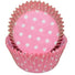 Polka Dot Light Pink - Baking Cup - 2" (Dia) x 1-1/4" (H)