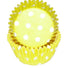 Polka Dot Yellow - Baking Cup - 1-3/8 (Dia) x 3/4" (H)