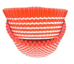 Circle Design Orange - Baking Cup - 2" (Dia) x 1-1/4" (H)