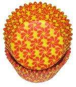 Pinwheel Yellow W/Red - Baking Cup - 2" (Dia) x 1-1/4" (H)