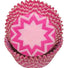 Chevron Hot Pink W/ Pink - Baking Cup - 2" (Dia) x 1-1/4" (H)