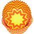 Chevron Orange W/ Yellow - Baking Cup - 2" (Dia) x 1-1/4" (H)