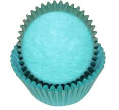 Teal - Baking Cup - 2" (Dia) x 1-1/4" (H)