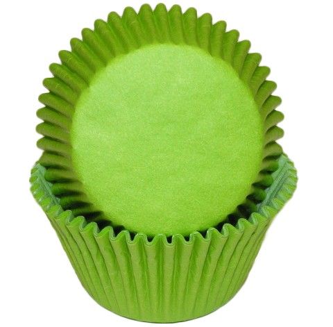 Lime Green - Baking Cup - 2-1/2 (Dia) x 1-7/8" (H)