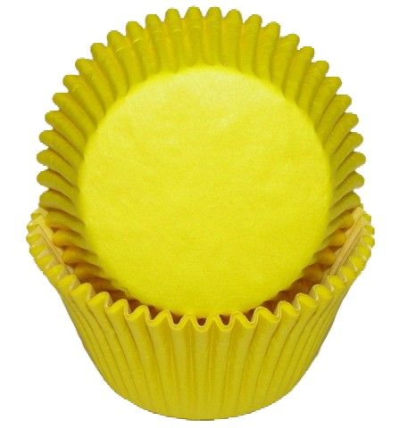 Yellow - Baking Cup - 2-1/2 (Dia) x 1-7/8" (H)