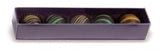 Aubergine/Clear Lid - Long Candy Box - (5 Pc.) 6-7/8 x 1-1/4 x 1-1/8"