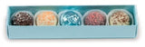 Blue/Clear Lid - Long Candy Box - (5 Pc.) 6-7/8 x 1-1/4 x 1-1/8"