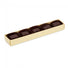Cream/Clear Lid - Long Artisan Candy Box - (5 Pc.) 6-7/8 x 1-1/4 x 3/4"