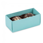 Blue/Clear Lid - Long Candy Box - (2 Pc.) 2-3/4 x 1-1/4 x 1-1/8"