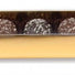 Bright Gold/Clear Lid - Long Candy Box - (5 Pc.) 6-7/8 x 1-1/4 x 1-1/8"