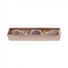 Kraft/Clear Lid - Long Candy Box - (5 Pc.) 6-7/8 x 1-1/4 x 1-1/8"