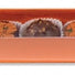Orange/Clear Lid - Long Candy Box - (5 Pc.) 6-7/8 x 1-1/4 x 1-1/8"