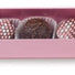 Pink/Clear Lid - Long Candy Box - (5 Pc.) 6-7/8 x 1-1/4 x 1-1/8"