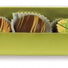 Pistachio/Clear Lid - Long Candy Box - (5 Pc.) 6-7/8 x 1-1/4 x 1-1/8"