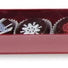 Red/Clear Lid - Long Candy Box - (5 Pc.) 6-7/8 x 1-1/4 x 1-1/8"