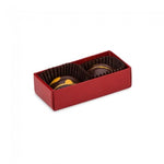 Red/Clear Lid - Long Artisan Candy Box - (2 Pc.) 2-3/4 x 1-1/4 x 3/4"