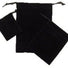 Black - Velvet Pouch - 2 x 2-1/2"